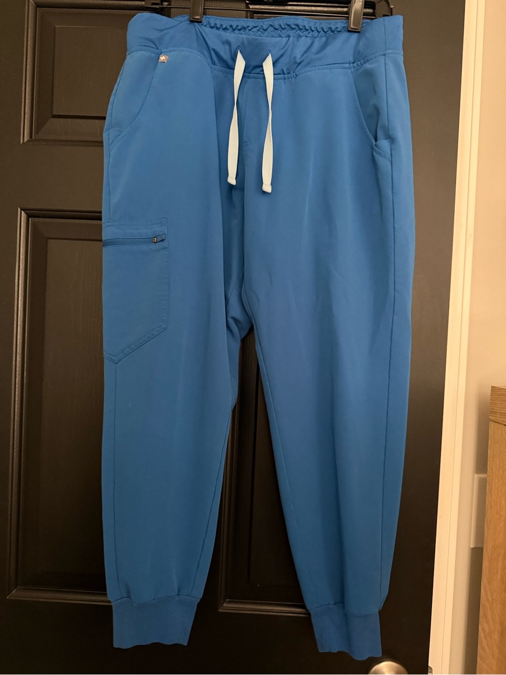 Figs Royal Blue Zamora Jogger Scrub Pants with Drawstring